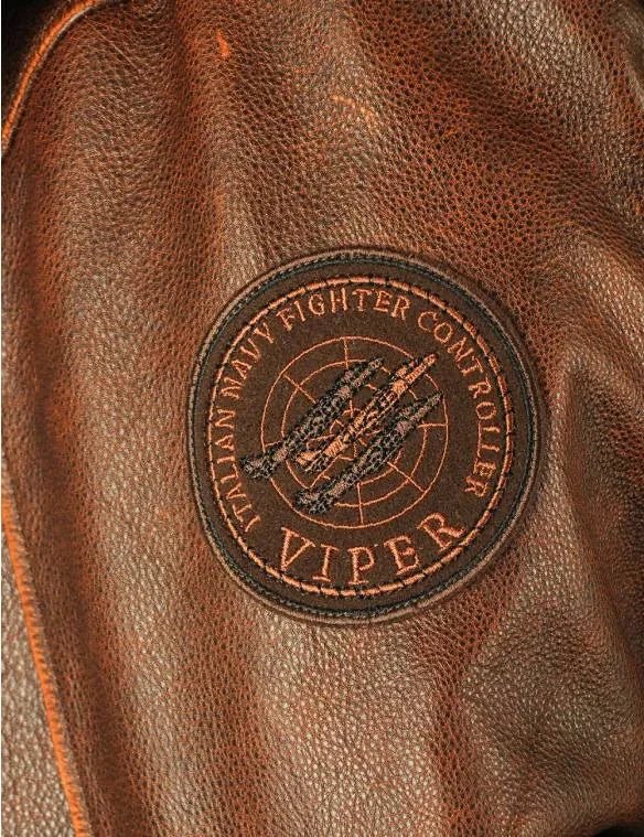Vintage Aviator Bomber Jacket | Genuine Distressed Leather | Removable Hood | Rugged Winter Style