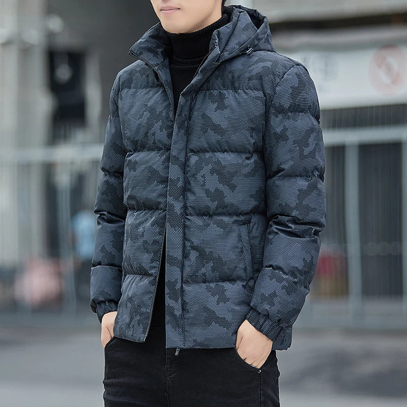 Men’s Puffer Jacket | Lightweight Hooded Outerwear | Quilted Warmth