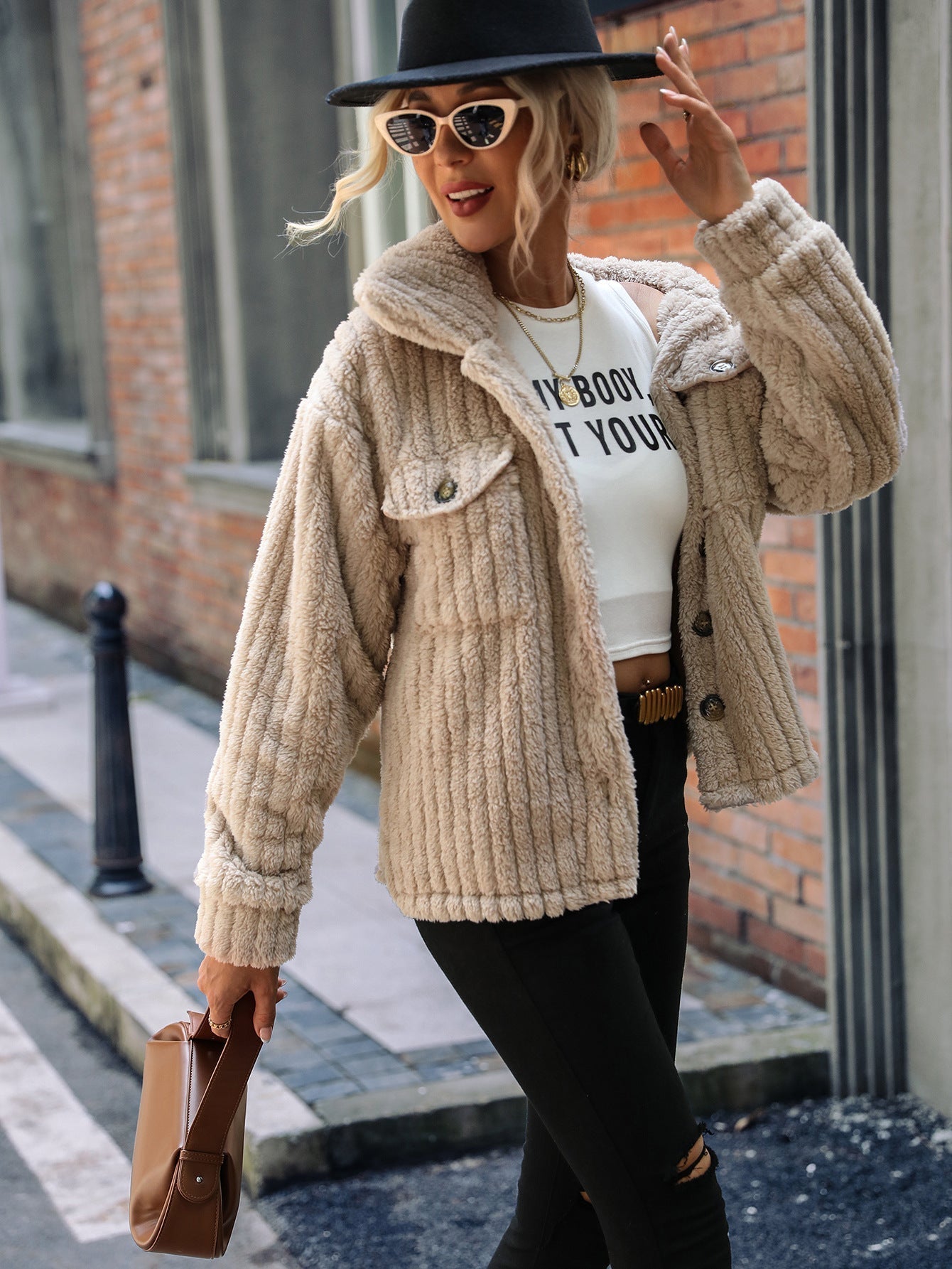 Chunky Knit Shacket | Oversized Fit | Warm and Stylish | Casual Outerwear