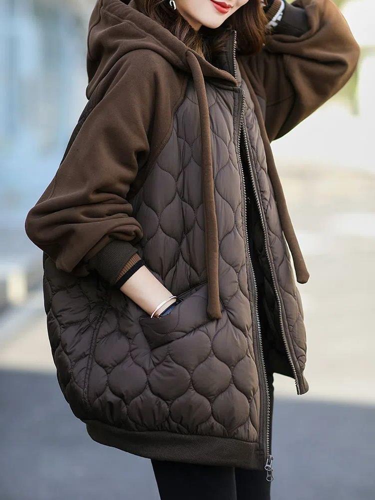 Quilted Hooded Jacket | Warm and Stylish | Oversized Fit | Casual Outerwear