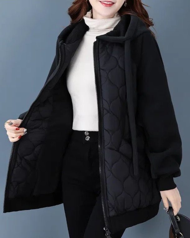 Quilted Hooded Jacket | Warm and Stylish | Oversized Fit | Casual Outerwear