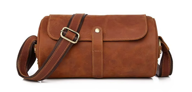 Vintage Leather Toiletry Bag | Men’s Travel Dopp Kit Canada