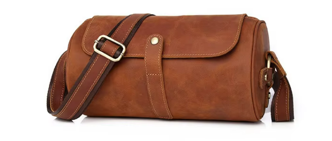 Vintage Leather Toiletry Bag | Men’s Travel Dopp Kit Canada