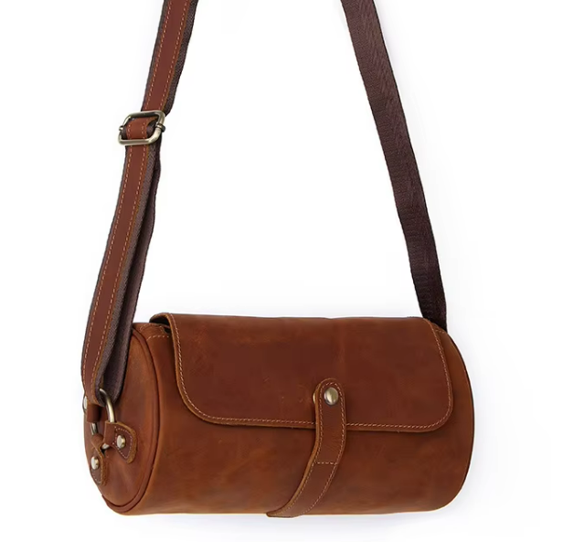 Vintage Leather Toiletry Bag | Men’s Travel Dopp Kit Canada