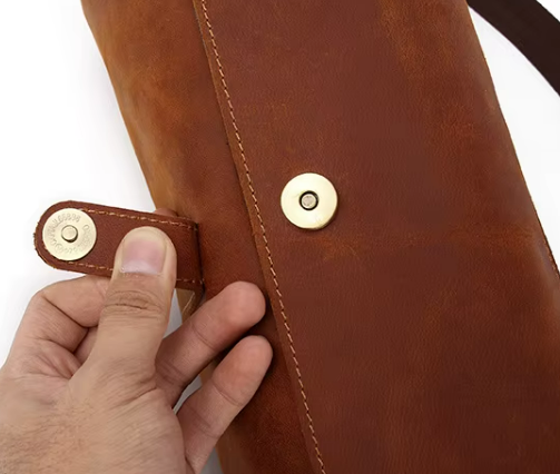 Vintage Leather Toiletry Bag | Men’s Travel Dopp Kit Canada