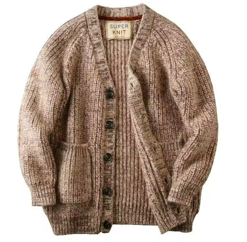 Chunky Knit Cardigan | Relaxed Fit Wool Blend | Everyday Layering