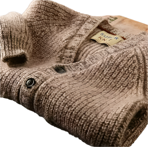 Chunky Knit Cardigan | Relaxed Fit Wool Blend | Everyday Layering