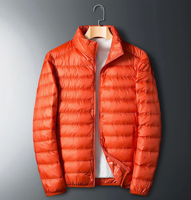 Men's Lightweight Puffer Jacket | Packable Insulated Outerwear | Transitional Fall Layer