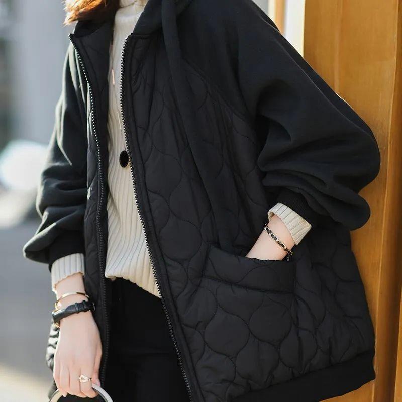 Quilted Hooded Jacket | Warm and Stylish | Oversized Fit | Casual Outerwear