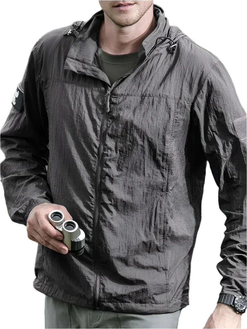 Lightweight Windbreaker Jacket | Packable Shell | Water-Resistant Outdoor Layer