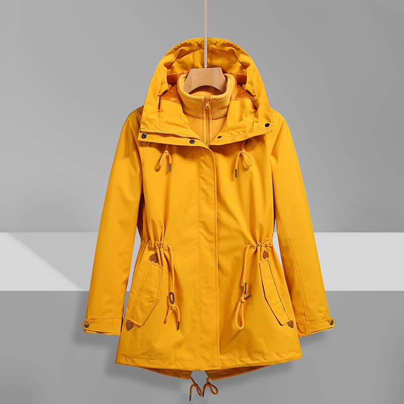 Waterproof Hooded Rain Jacket | Adjustable Fit | Lightweight Design | Outdoor Essential