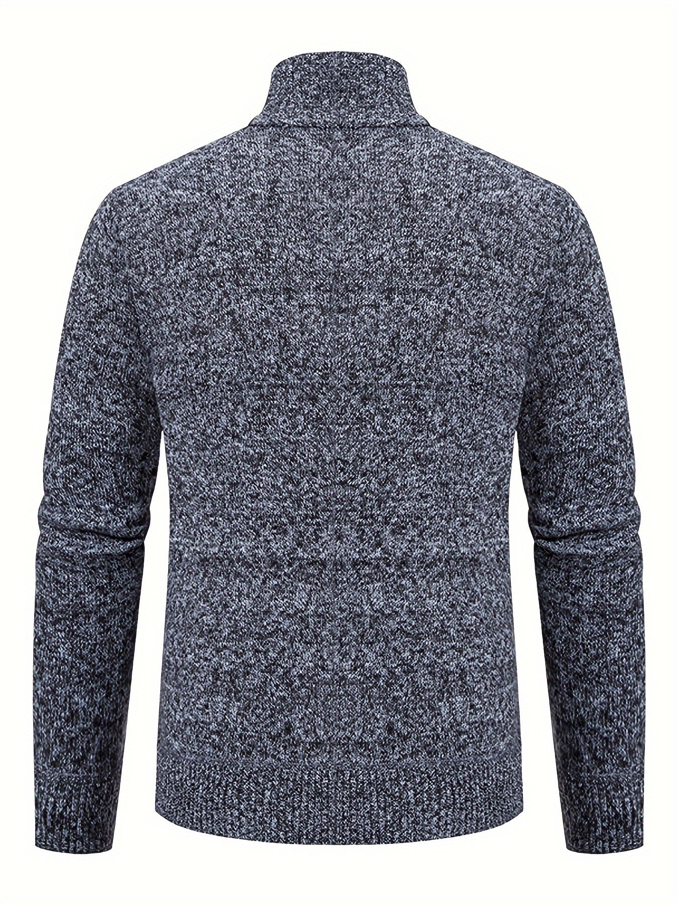 Men’s Knit Zip Jacket | Full-Zip Cardigan Style | Smart Casual Layer