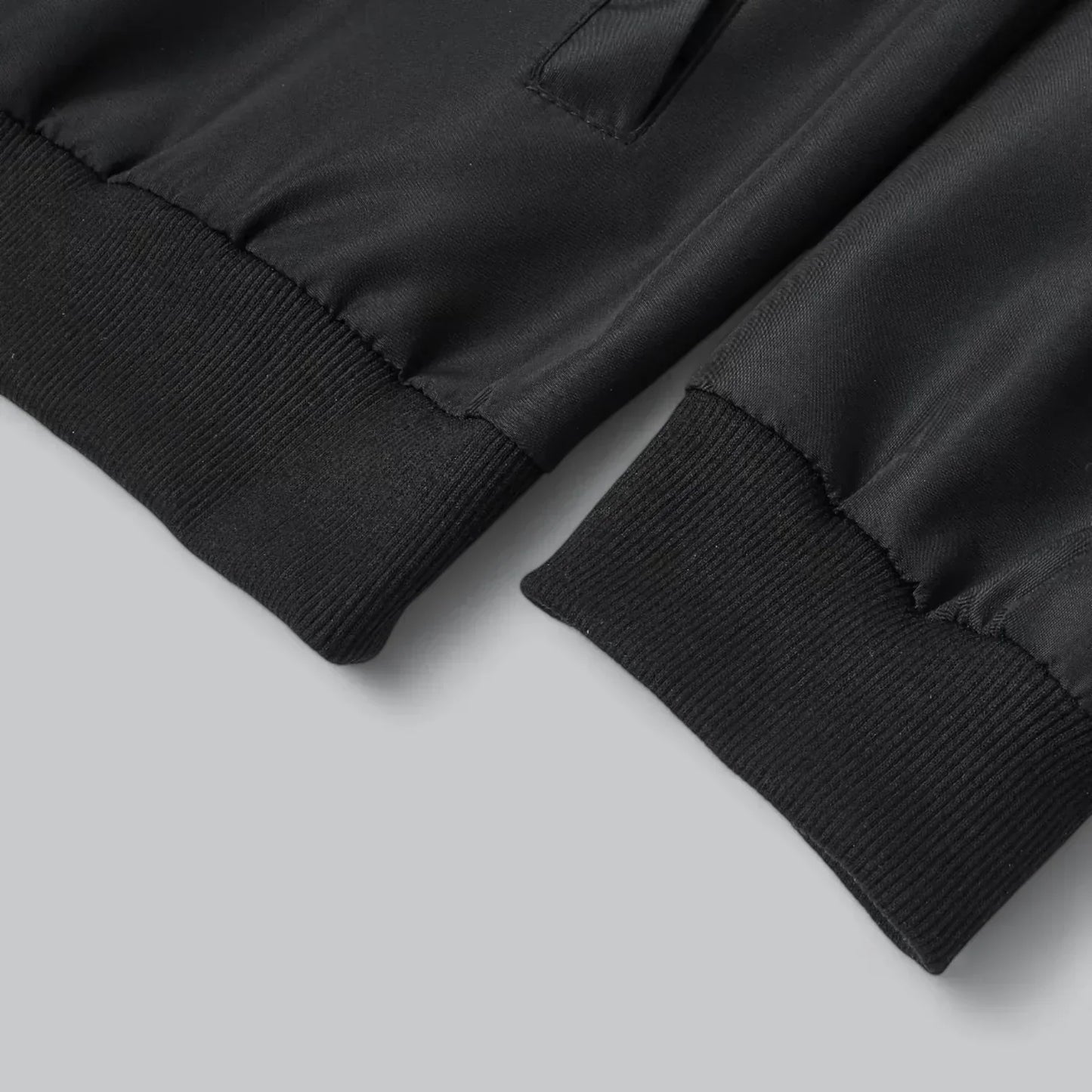 Men’s Faux Leather Bomber Jacket | Lightweight Streetwear Outer Layer