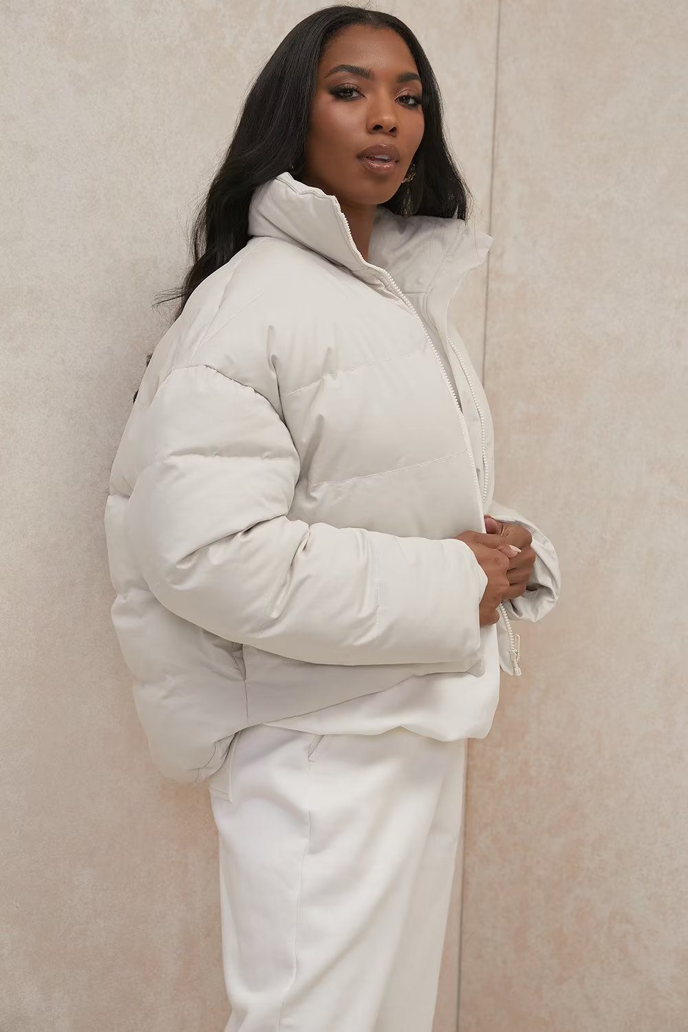 Cropped Puffer Jacket | Lightweight Warmth | Polyester Shell | Winter Essentials