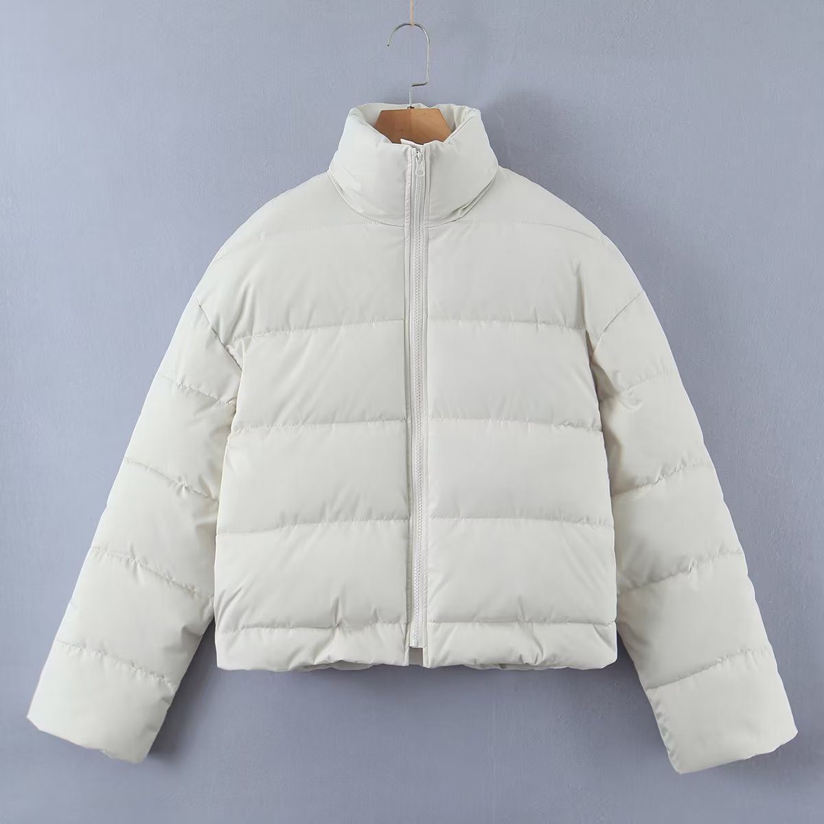 Cropped Puffer Jacket | Lightweight Warmth | Polyester Shell | Winter Essentials
