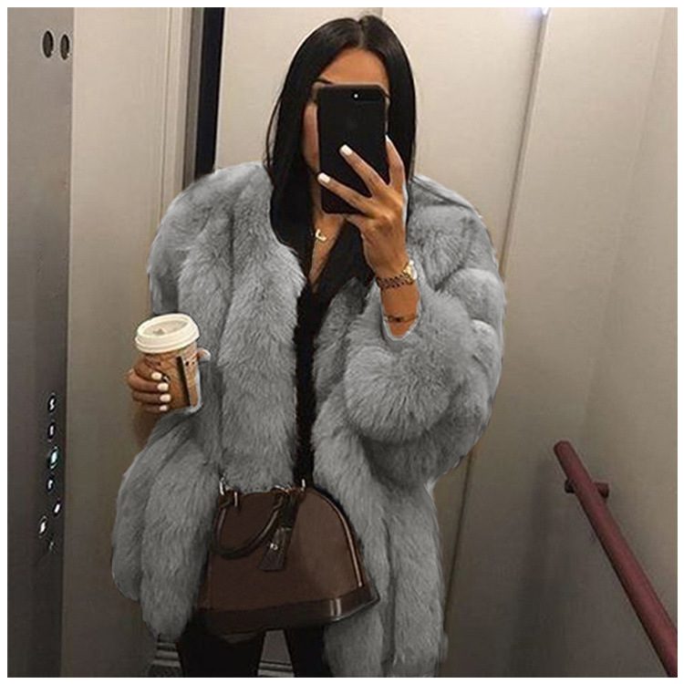 Women's Faux Fur Coat | Luxe Oversized Fit | Glamorous Winter Outerwear