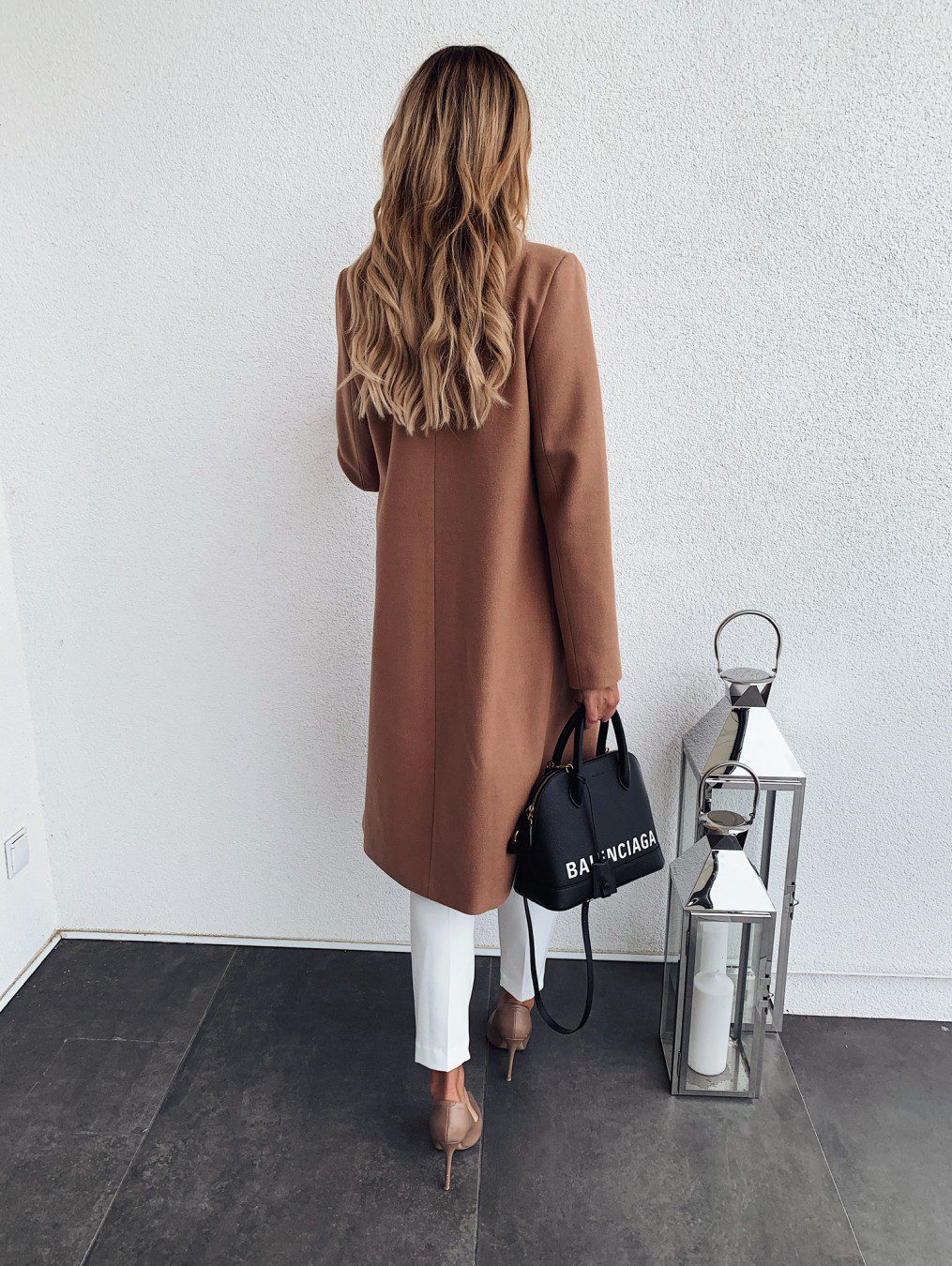Classic Tailored Long Coat | Sophisticated Silhouette | Wool Blend | Office & Casual Wear