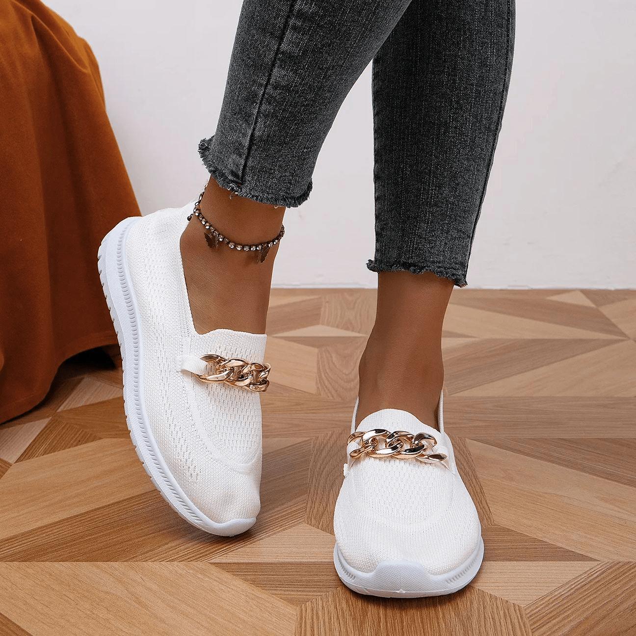 Casual Slip-On Sneakers | Breathable Knit | Lightweight Comfort | Everyday Wear