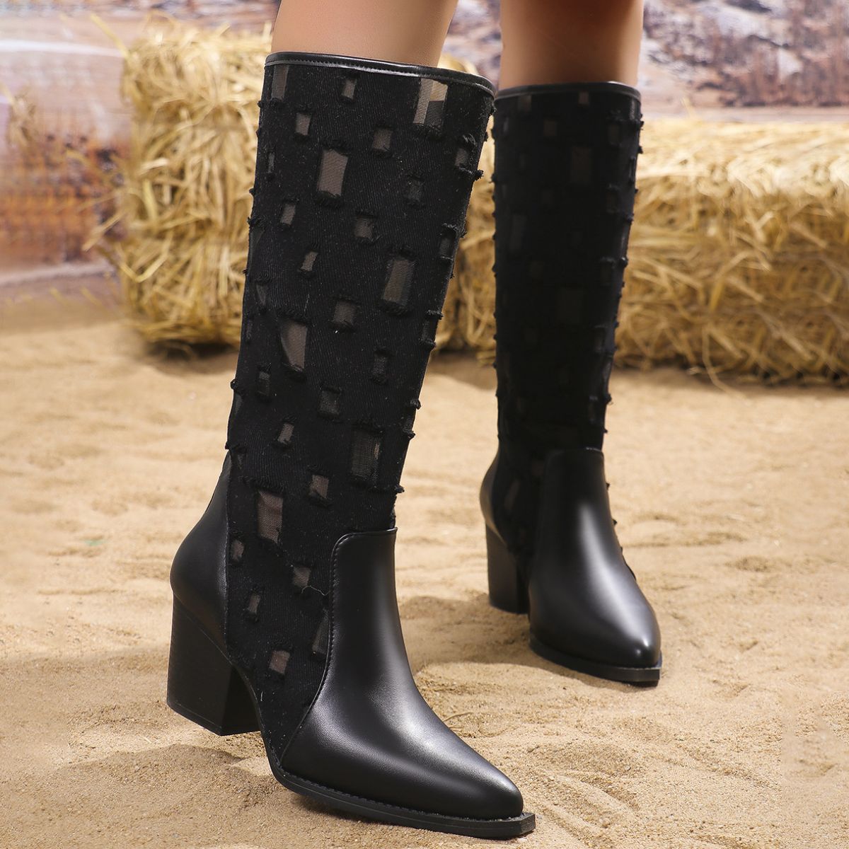 Embroidered Cowboy Boots | Knee-High | Western Chic