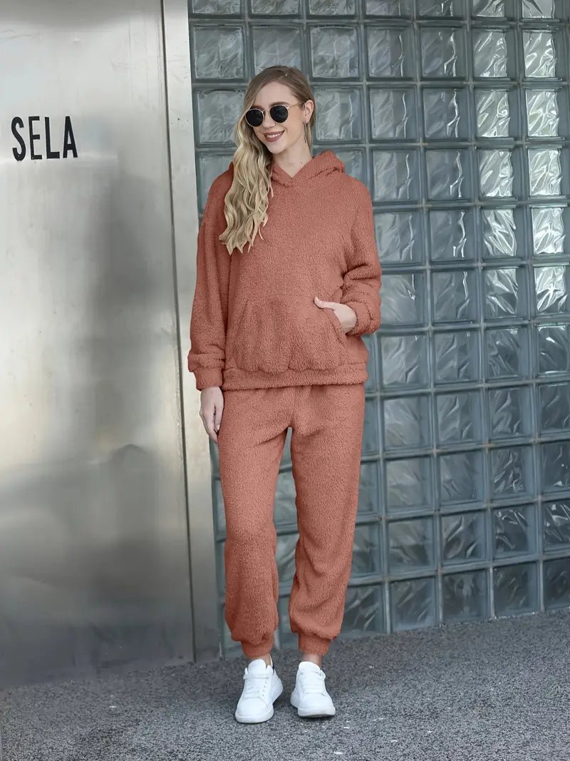 Fuzzy Loungewear Set | Soft and Cosy | Relaxed Fit