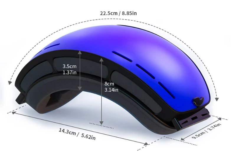 NATFIRE | Anti-Fog Ski & Snowboard Goggles with UV400 Protection | Interchangeable Lens
