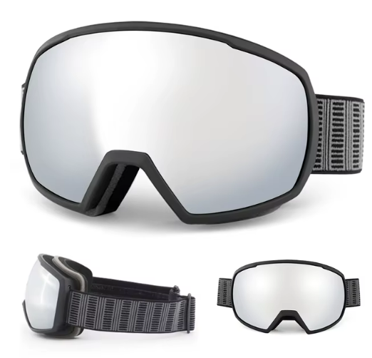 Anti-Fog Ski & Snowboard Goggles | UV Protection | Adjustable Strap