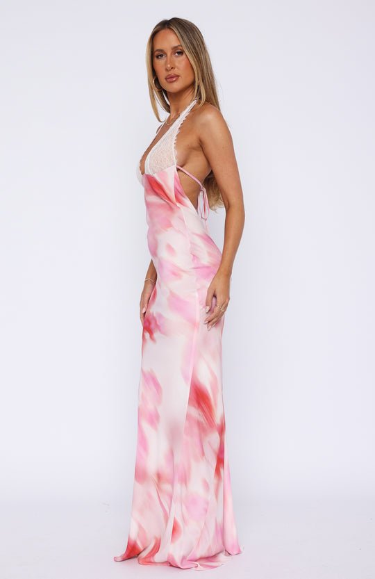 Floral Print Bodycon Maxi Dress | Sleeveless Fit | Elegant Evening Wear