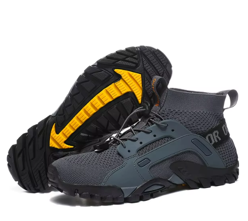 Men’s Trail Utility Sneakers | Durable Outdoor Grip & Breathable Mesh
