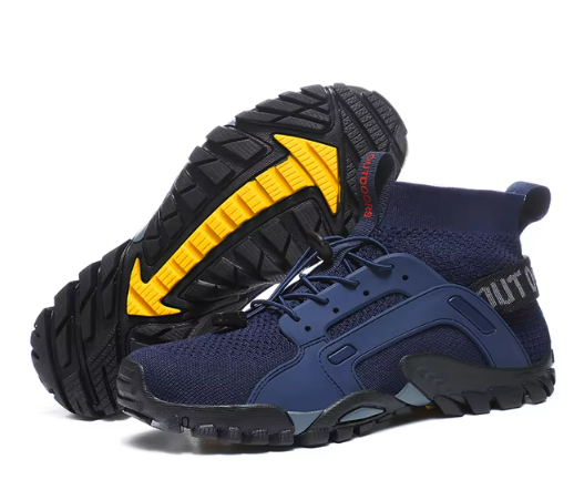 Men’s Trail Utility Sneakers | Durable Outdoor Grip & Breathable Mesh
