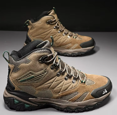 Men's Waterproof Hiking Boots | Cushioned Ankle Support | All-Terrain Grip
