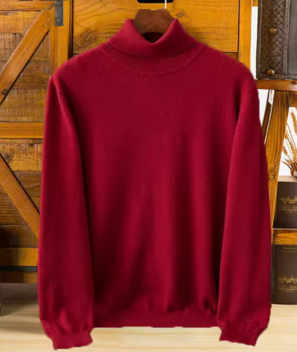 Women’s Mock Neck Sweater | Cashmere Blend | Soft Lightweight Knit