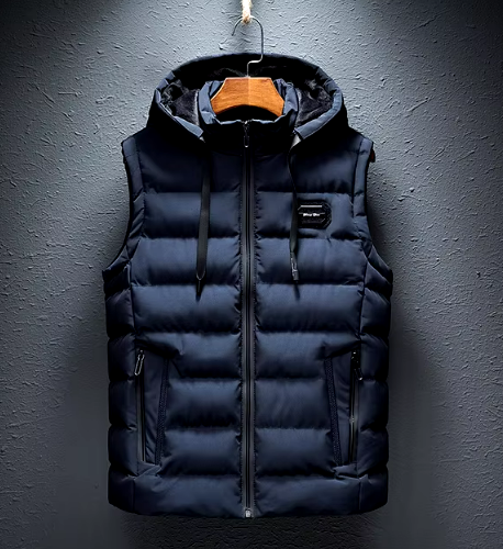 Men’s Puffer Vest | Hooded Sleeveless Outerwear | Lightweight Insulated Layer