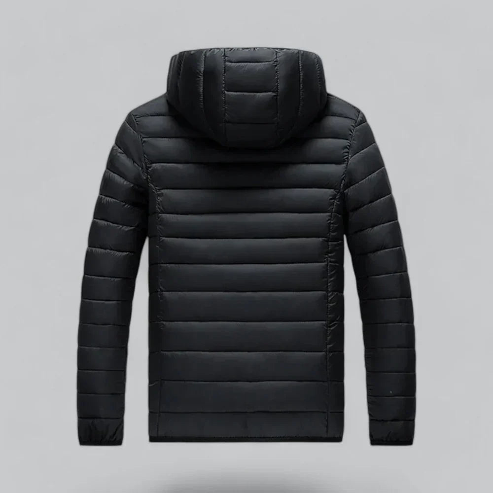 Men’s Lightweight Puffer Jacket with Hood | Insulated Winter Outerwear Canada