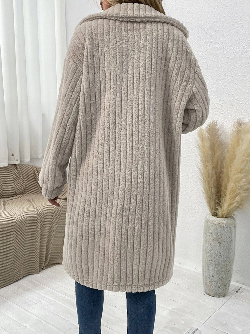 Longline Corduroy Shacket | Oversized Fit | Layering Essential | Casual Chic