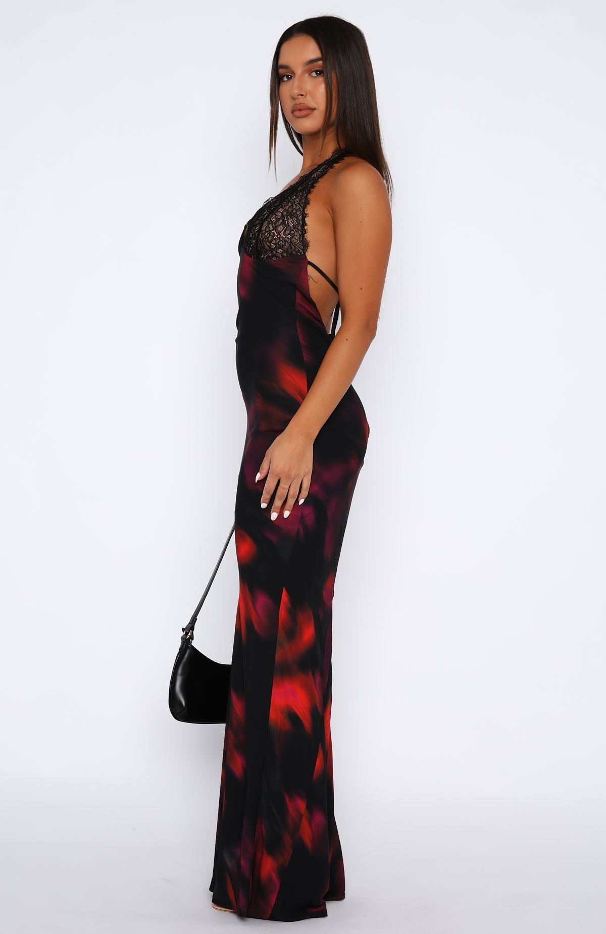 Floral Print Bodycon Maxi Dress | Sleeveless Fit | Elegant Evening Wear