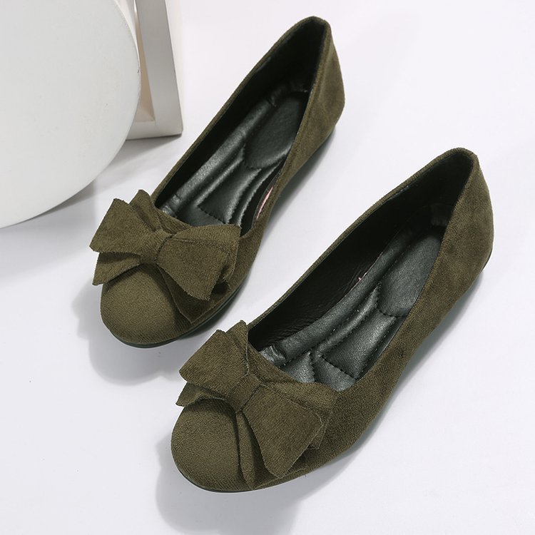 Classic Suede Flats | Bow Detail | Lightweight Comfort | Everyday Chic