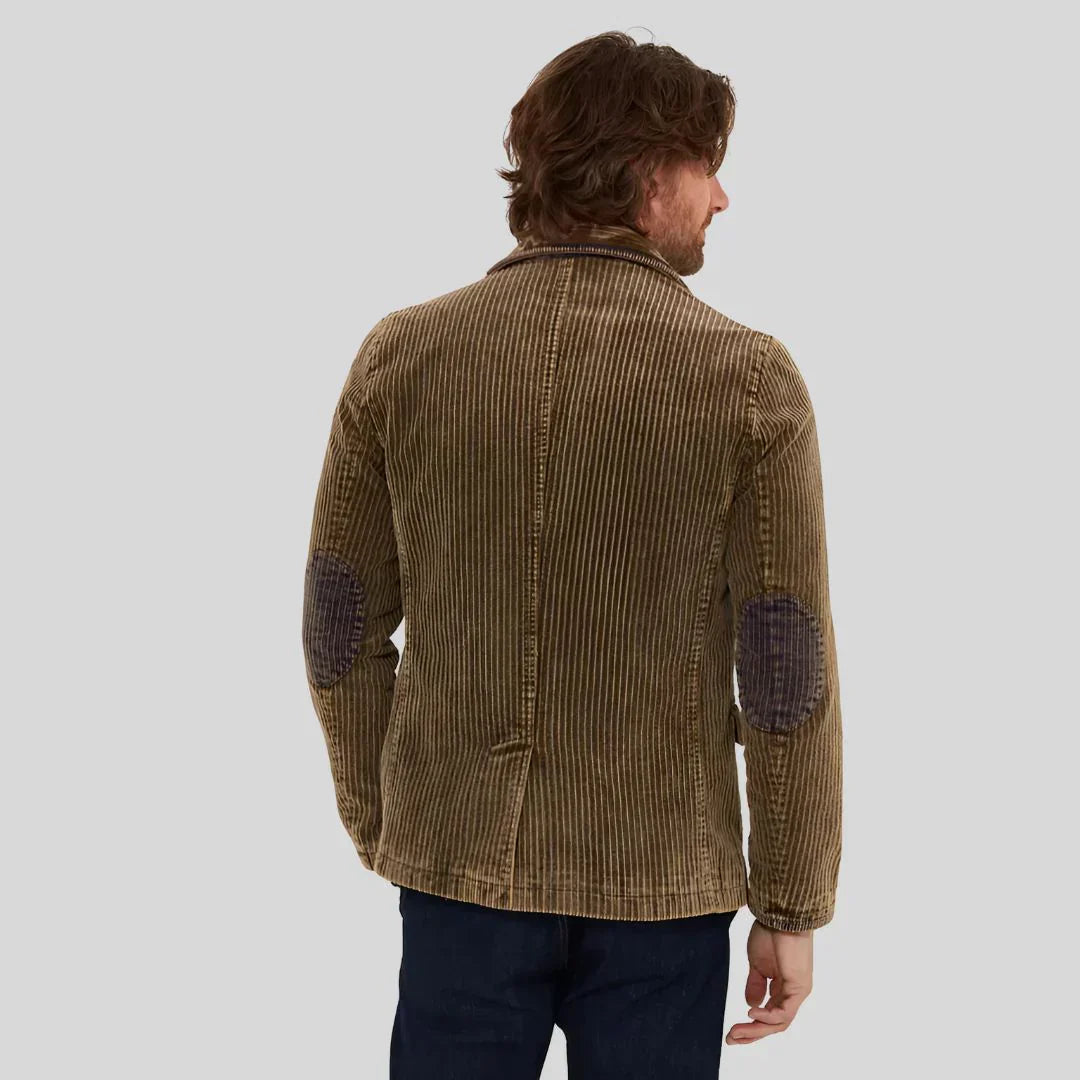 Men’s Corduroy Blazer Jacket | Classic Tailored Fit | Smart Casual Fall Layer