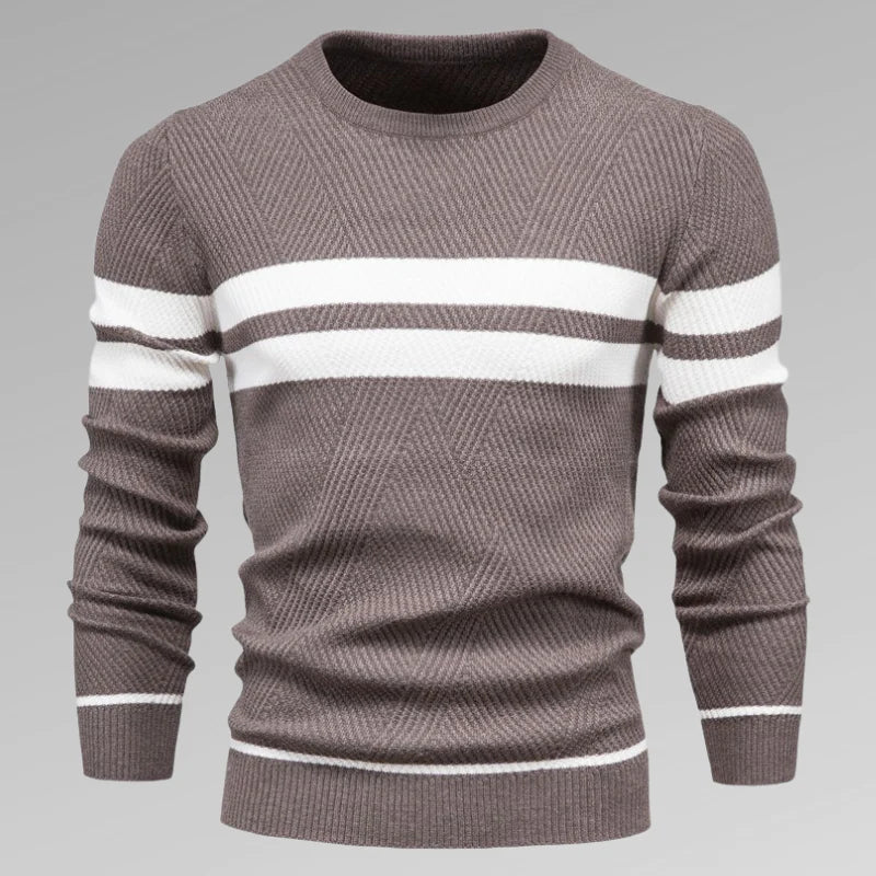 Arctic Stripe Knit Sweater | Multicolour | Casual Wear | Soft Knit Blend