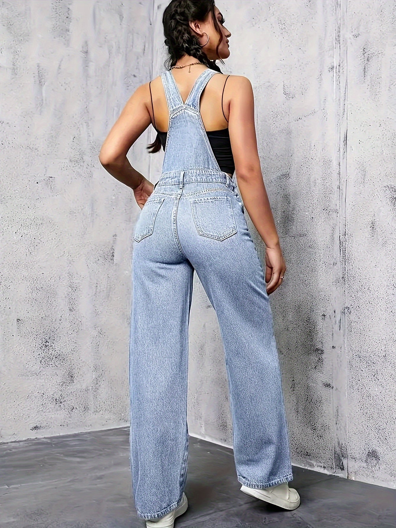 Classic Denim Overalls | Relaxed Fit | Adjustable Straps