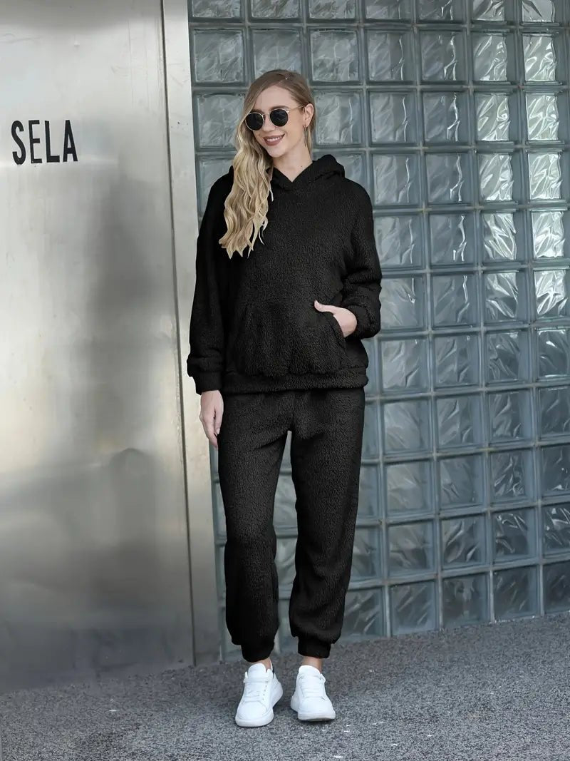Fuzzy Loungewear Set | Soft and Cosy | Relaxed Fit