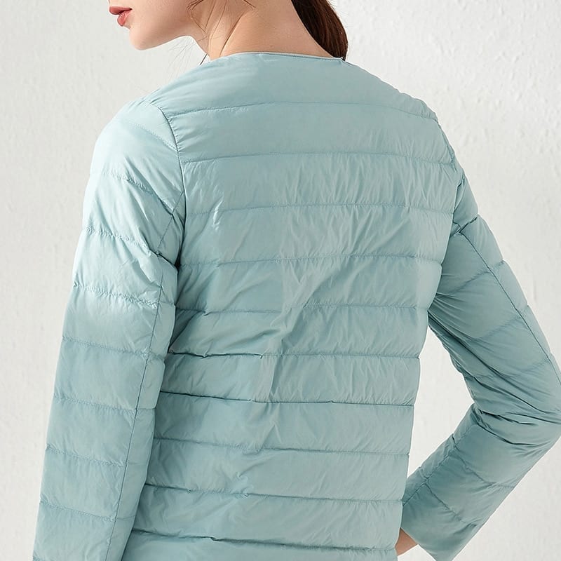 Lightweight Quilted Jacket | Packable Design | Water-Repellent Fabric | Spring Layering