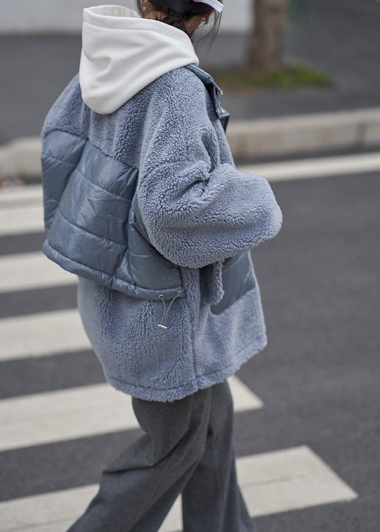 Oversized Sherpa Jacket | Plush Warmth | Hybrid Puffer Design | Winter Essential