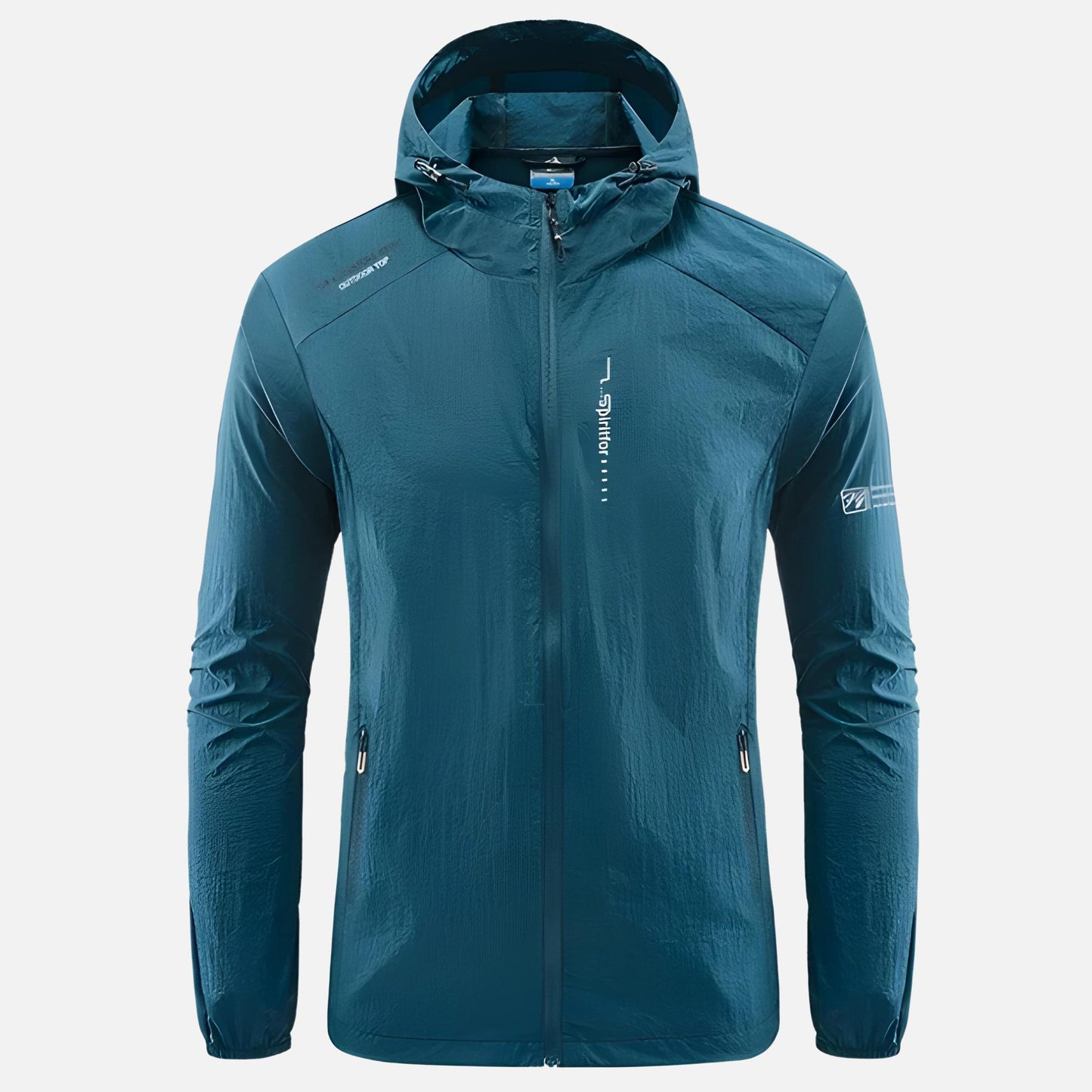 Men's Lightweight Waterproof Jacket | Packable Rain Shell | Windbreaker with Hood