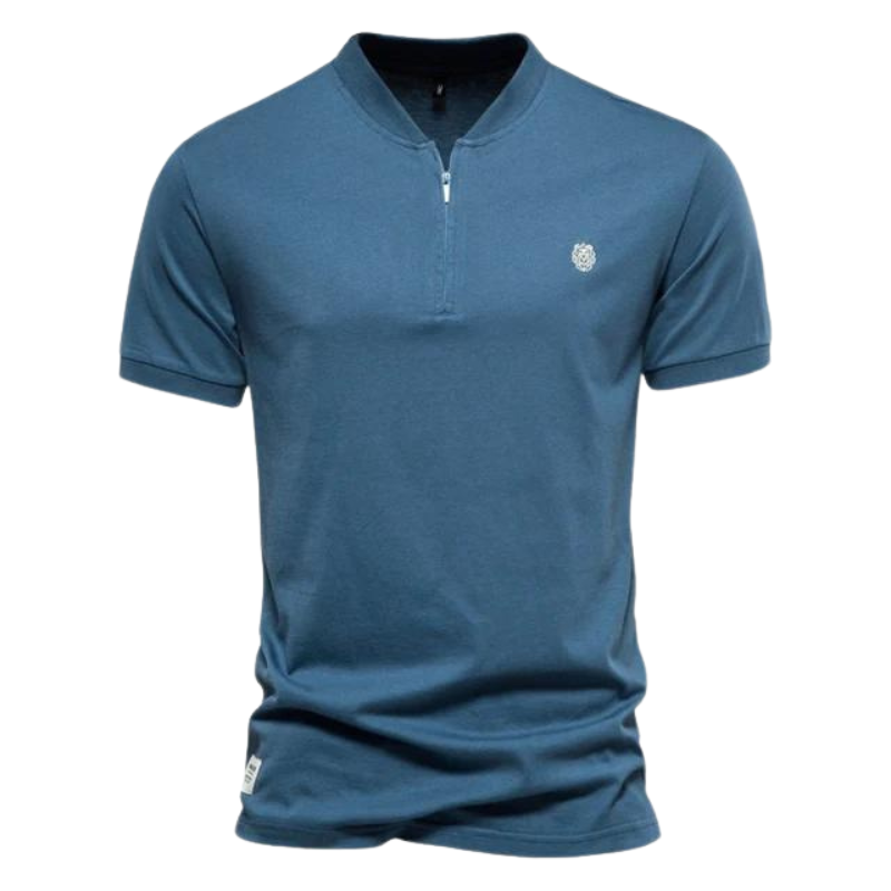 Men’s Short Sleeve Henley Polo | Stretch Fabric | Smart Casual Shirt Canada