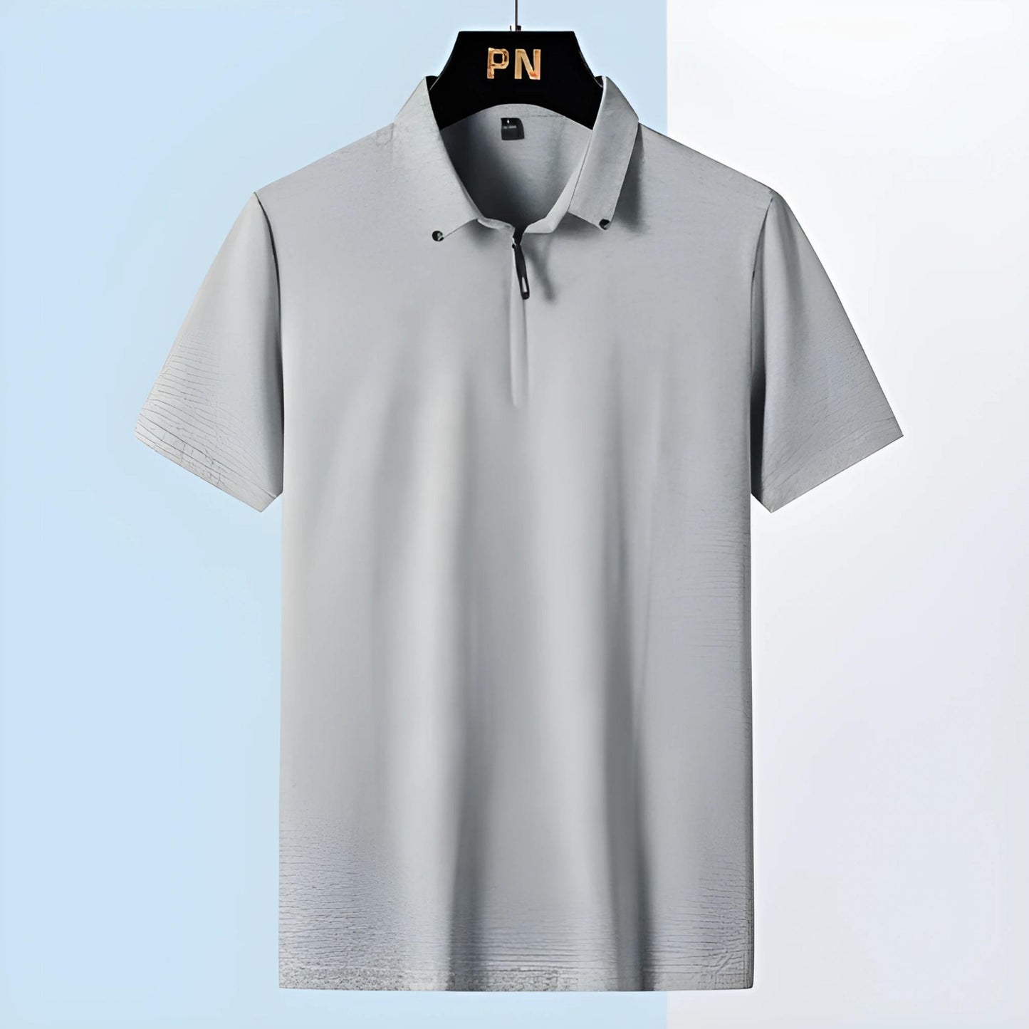 Performance Zip Polo Shirt | Moisture-Wicking | Modern Athletic Fit