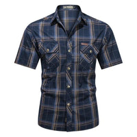 Blue short sleeves