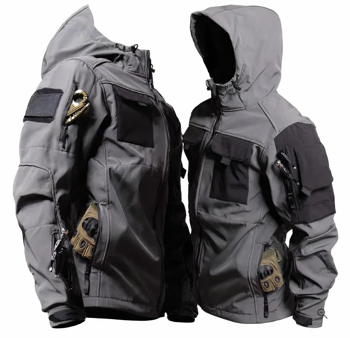 Tactical Softshell Jacket | Windproof Outdoor Performance | Utility Design