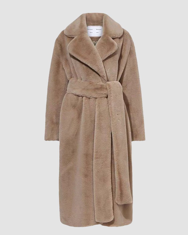 Luxe Oversized Faux Fur Coat | Ultra-Soft Warmth | Longline Design | Winter Glam