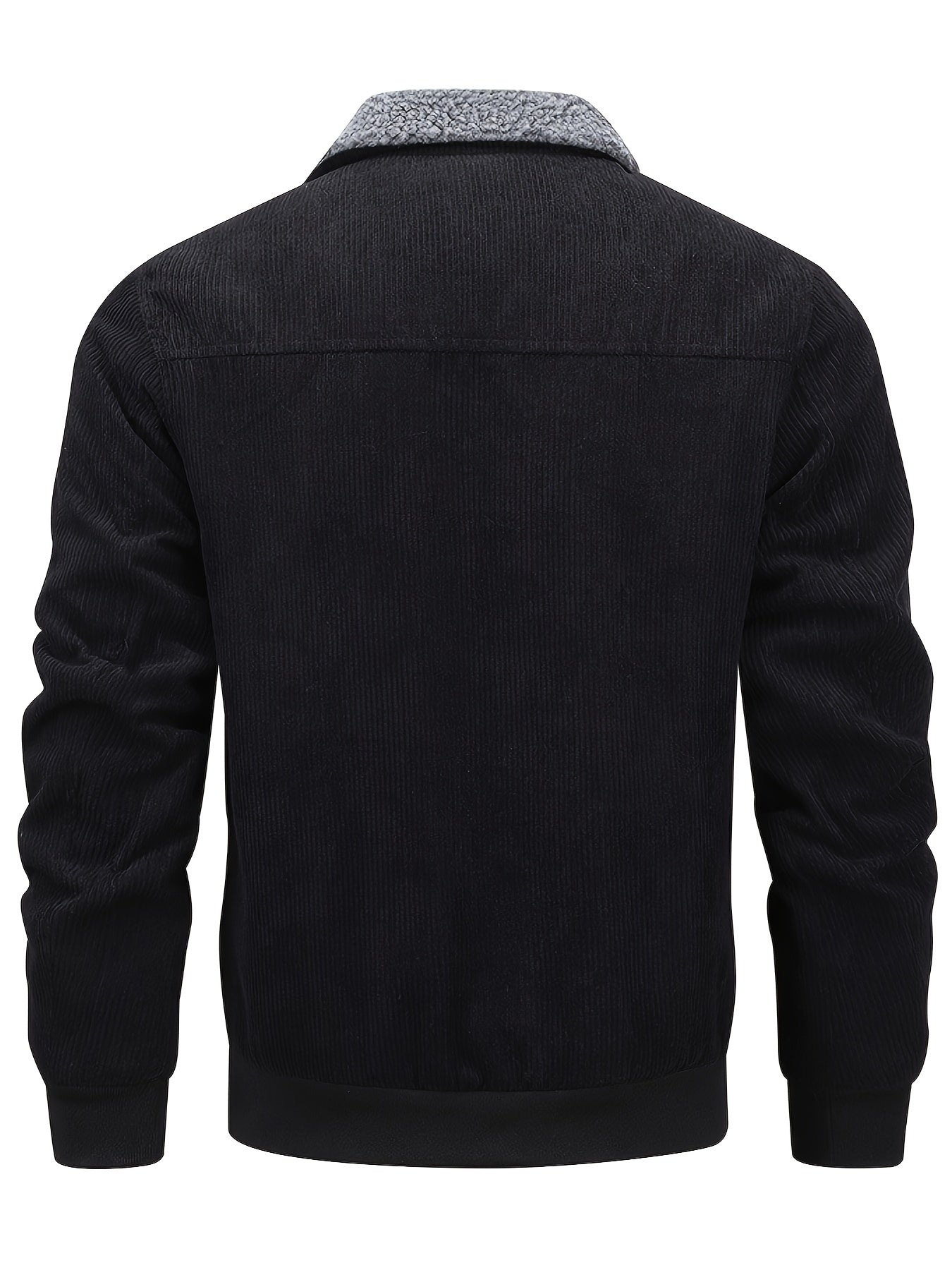 Men's Corduroy Sherpa Trucker Jacket | Lined Outerwear | Fall-to-Winter Layer