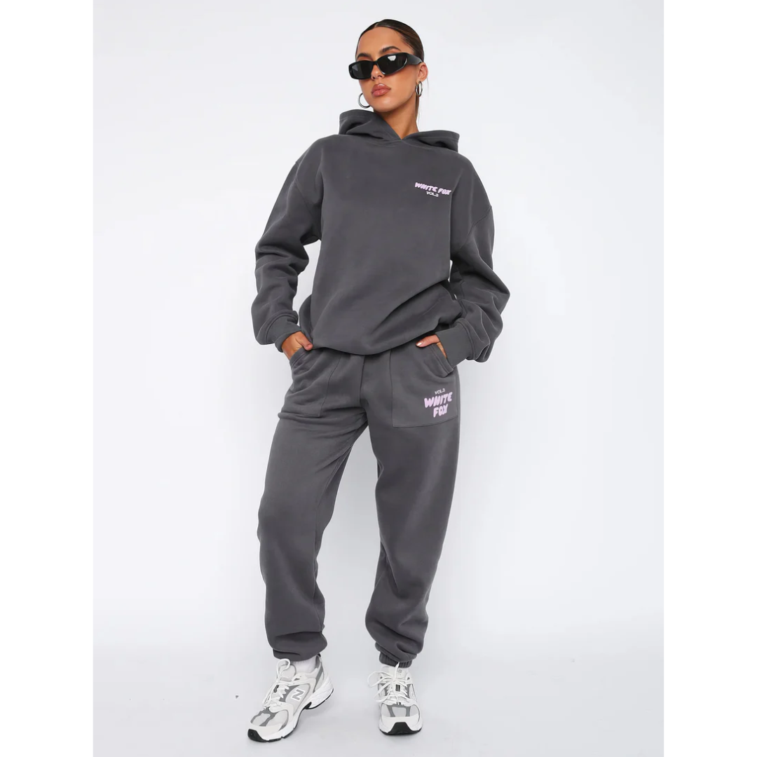 Oversized Graphic Hoodie | “White Fox Vol.3” Printed Pullover | Casual Streetwear Canada